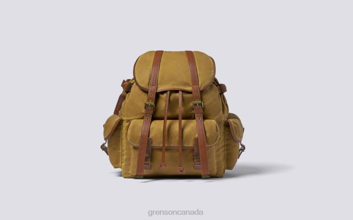 LARGE BACKPACK Khaki 280D511 Unisex Grenson Accessories