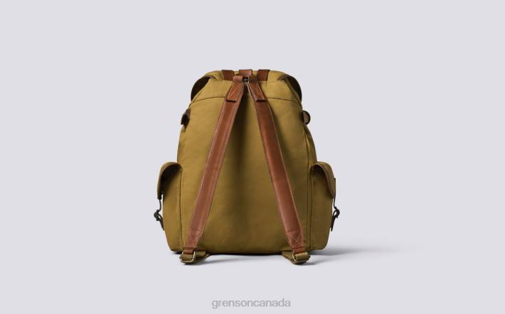 LARGE BACKPACK Khaki 280D511 Unisex Grenson Accessories