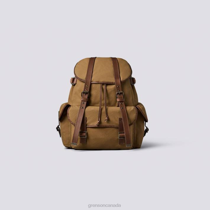 LARGE BACKPACK Khaki 280D511 Unisex Grenson Accessories