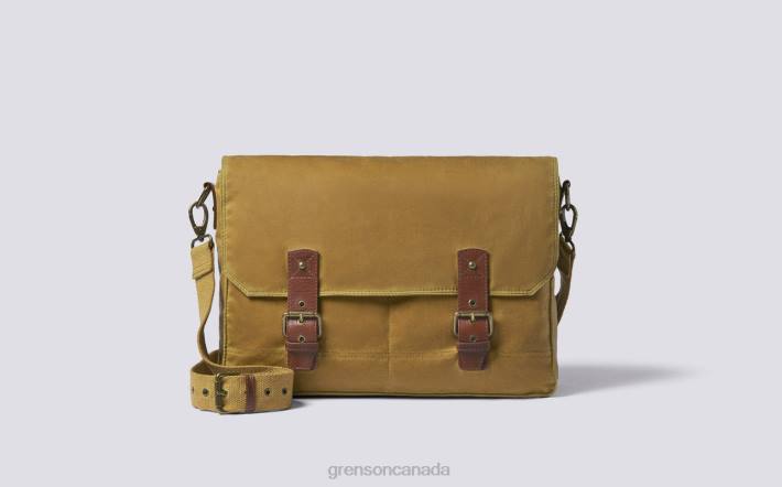 MESSENGER BAG Khaki 280D510 Unisex Grenson Accessories