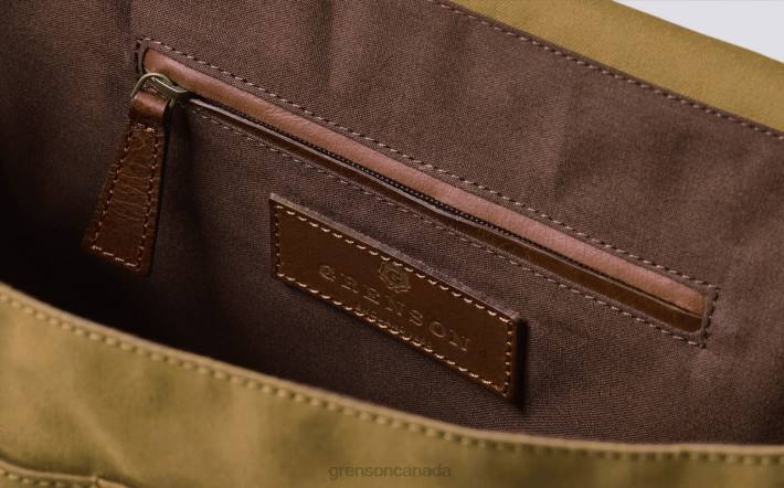 MESSENGER BAG Khaki 280D510 Unisex Grenson Accessories