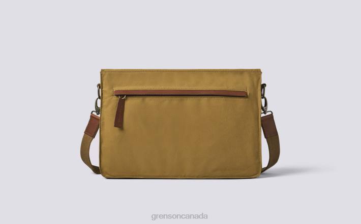 MESSENGER BAG Khaki 280D510 Unisex Grenson Accessories