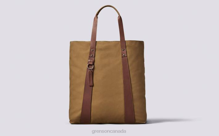 TOTE BAG Khaki 280D512 Unisex Grenson Accessories