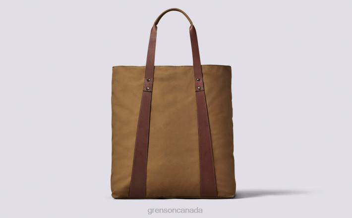 TOTE BAG Khaki 280D512 Unisex Grenson Accessories