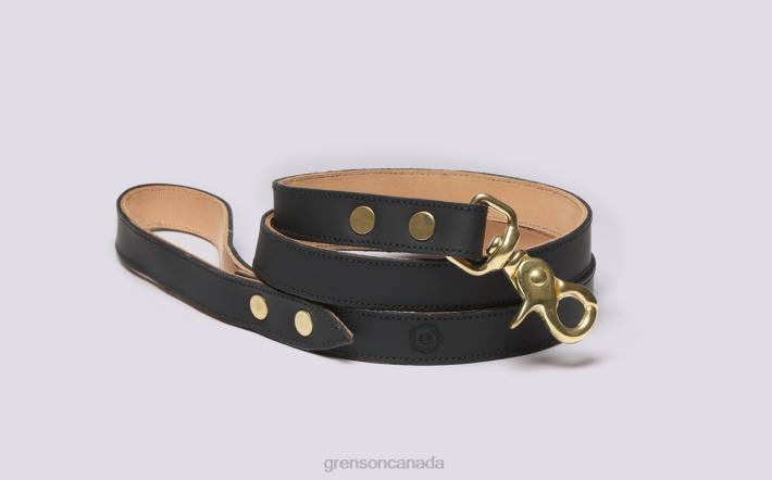 DOG LEAD Black 280D544 Unisex Grenson Dog Accessories