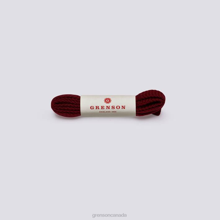 FLAT SHOE LACES Claret 280D428 Unisex Grenson Accessories