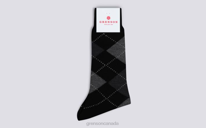 ARGYLE SOCK Black 280D451 Men Grenson Accessories