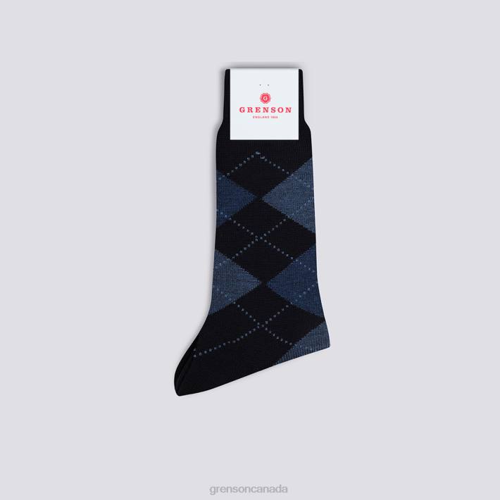 ARGYLE SOCK Navy 280D450 Men Grenson Accessories