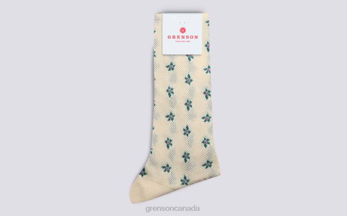 FLOWER SOCK Cream 280D478 Women Grenson Accessories