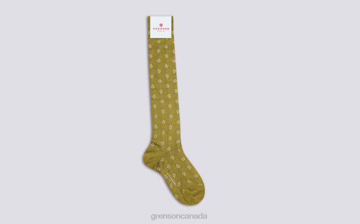 FLOWER SOCK Green 280D479 Women Grenson Accessories