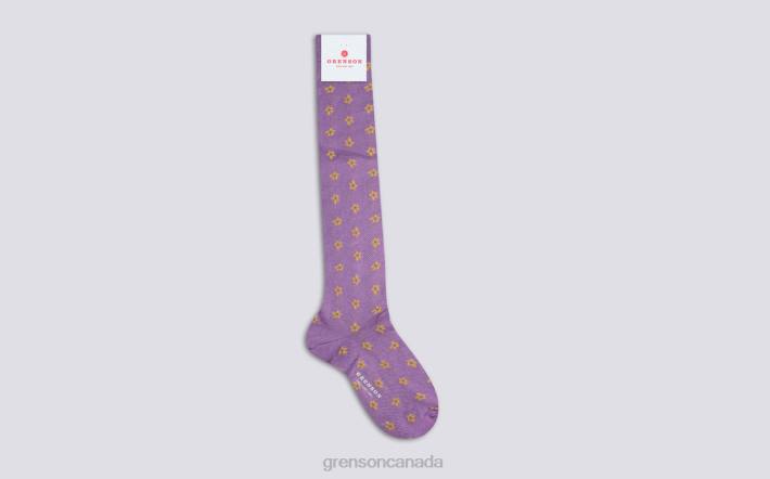FLOWER SOCK Lilac 280D480 Women Grenson Accessories