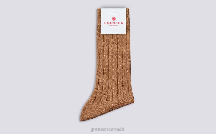 GLITTER RIB SOCK Honey 280D471 Women Grenson Accessories