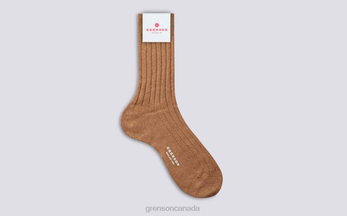 GLITTER RIB SOCK Honey 280D471 Women Grenson Accessories