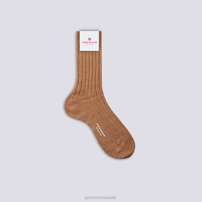 GLITTER RIB SOCK Honey 280D471 Women Grenson Accessories