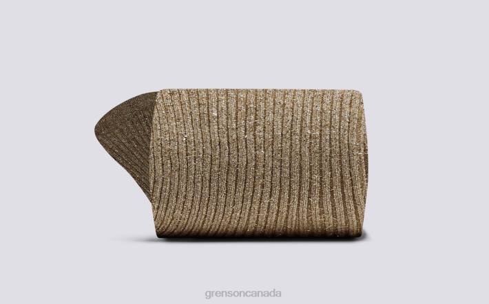 GLITTER SOCK Gold 280D505 Women Grenson Accessories