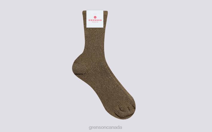 GLITTER SOCK Gold 280D505 Women Grenson Accessories
