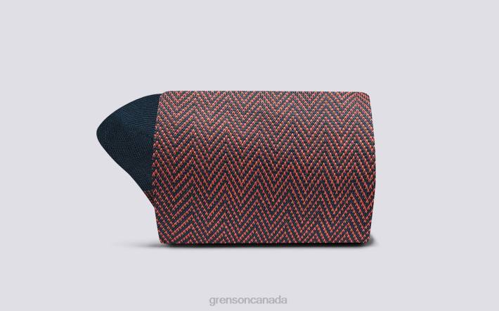 HERRINGBONE SOCK Pink 280D493 Men Grenson Accessories