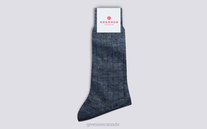 MALANGE SOCK Blue 280D498 Men Grenson Accessories