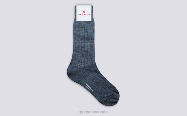 MALANGE SOCK Blue 280D498 Men Grenson Accessories