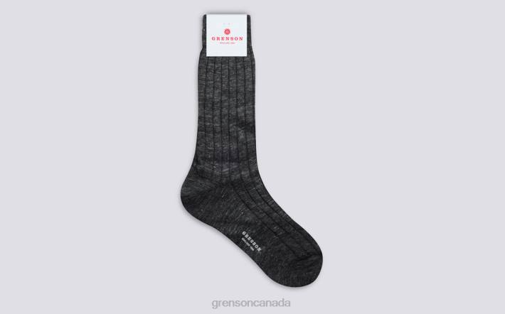 MALANGE SOCK Grey 280D497 Unisex Grenson Accessories