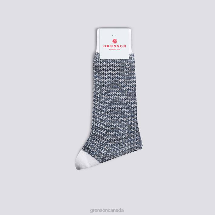 MINI BLOCK CHAIN SOCK Blue 280D490 Men Grenson Accessories