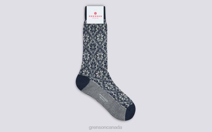 NORDIC SOCK Blue 280D453 Men Grenson Accessories