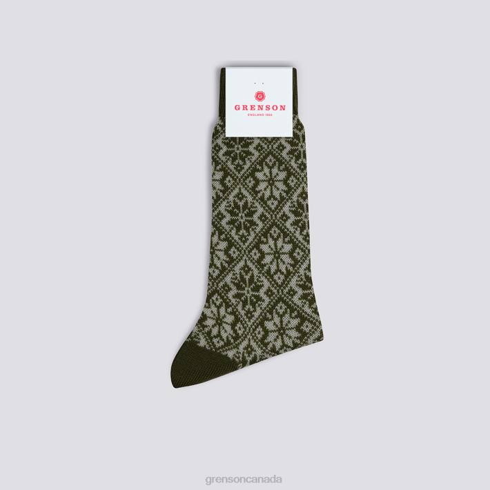 NORDIC SOCK Khaki 280D454 Men Grenson Accessories