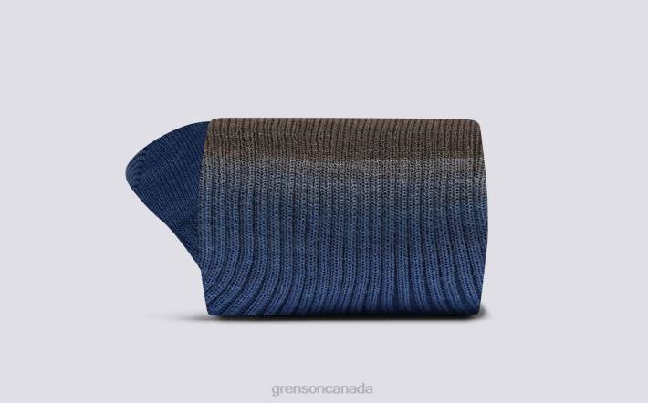 RAINBOW SOCK Blue Multi 280D503 Women Grenson Accessories