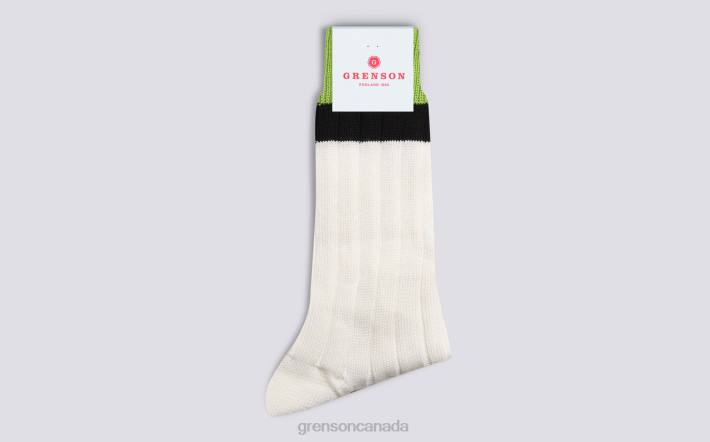 TOP STRIPE SOCK Cream 280D475 Women Grenson Accessories