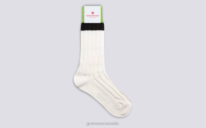 TOP STRIPE SOCK Cream 280D475 Women Grenson Accessories