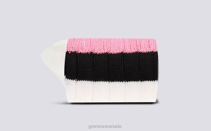 TOP STRIPE SOCK Cream 280D476 Women Grenson Accessories