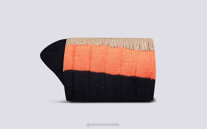 TOP STRIPE SOCK Navy 280D486 Men Grenson Accessories