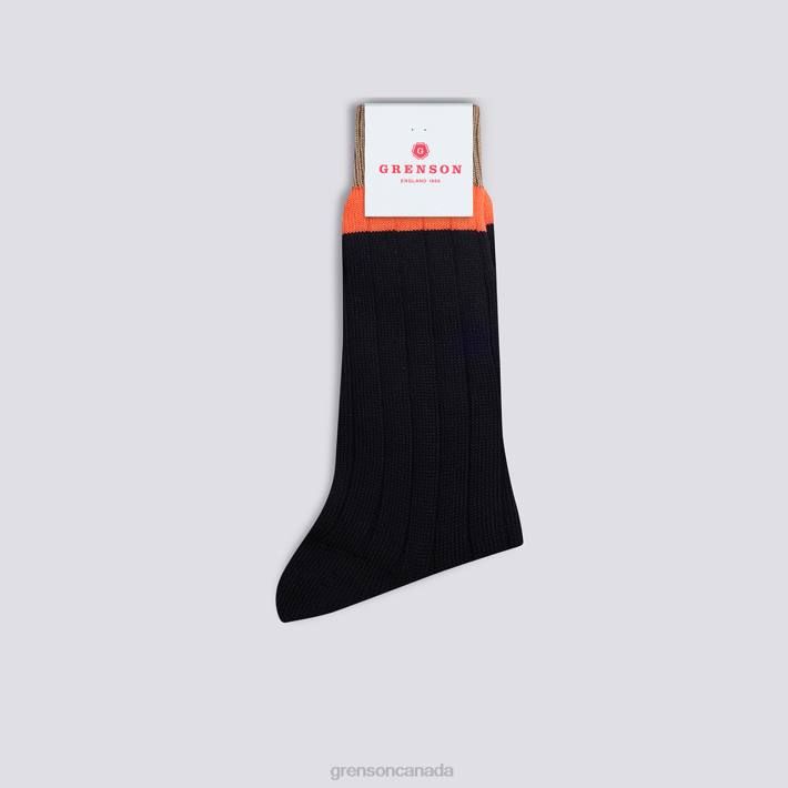 TOP STRIPE SOCK Navy 280D486 Men Grenson Accessories