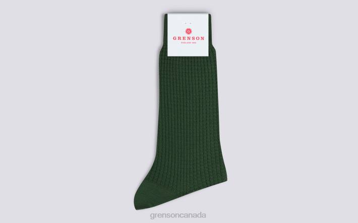 WAFFLE SOCK Green 280D468 Men Grenson Accessories
