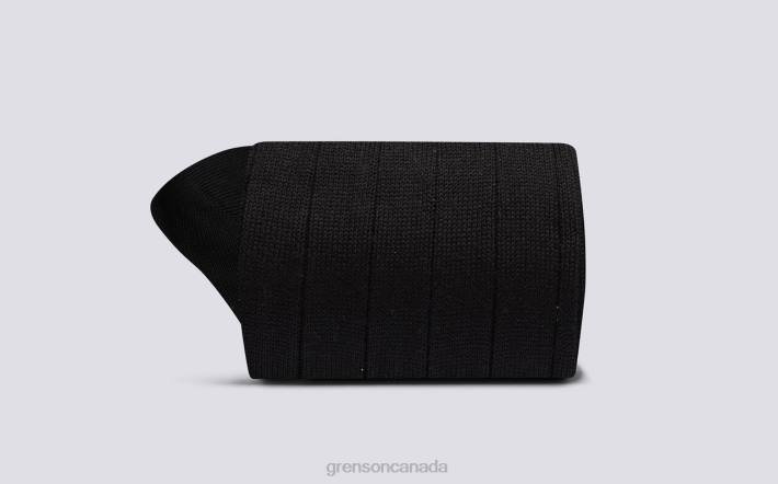 WIDE RIB SOCK Black 280D495 Men Grenson Accessories