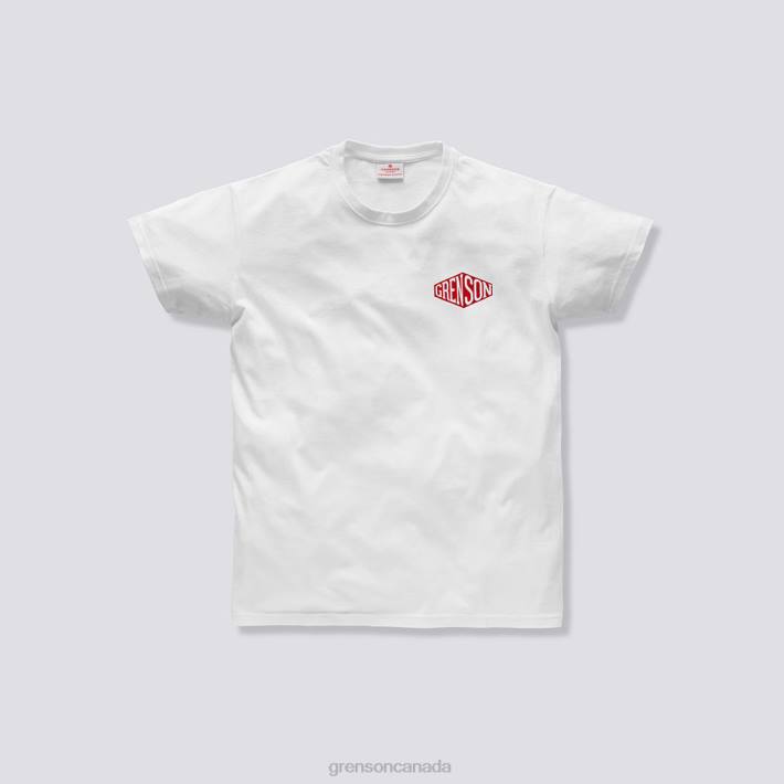 BOX T-SHIRT White 280D529 Unisex Grenson Clothes