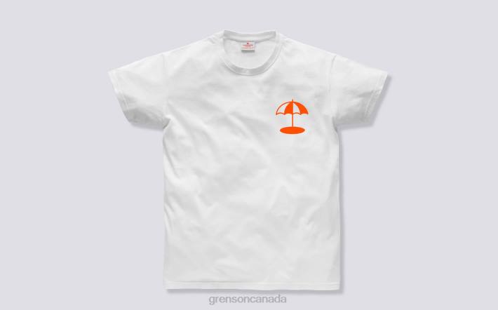 SUMMER T-SHIRT White 280D526 Unisex Grenson Clothes