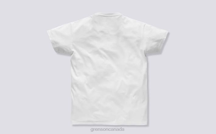 SUMMER T-SHIRT White 280D526 Unisex Grenson Clothes