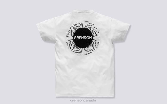 SUN BURST T-SHIRT White 280D530 Unisex Grenson Clothes