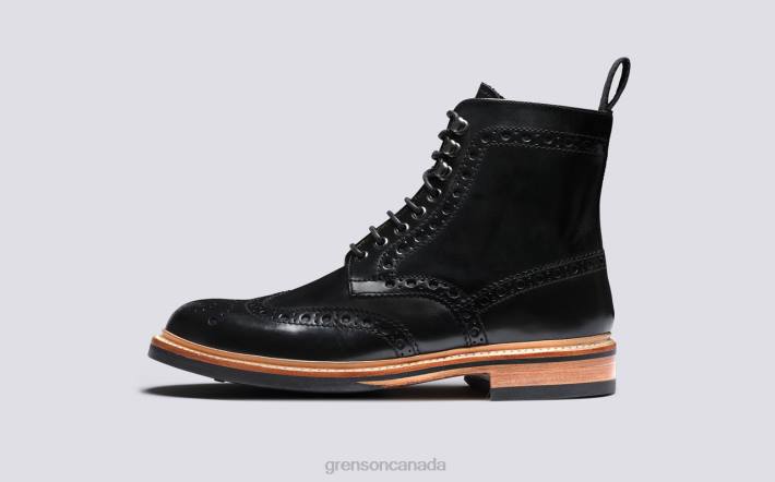 FRED Black 280D16 Men Grenson Boots