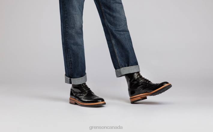 FRED Black 280D16 Men Grenson Boots
