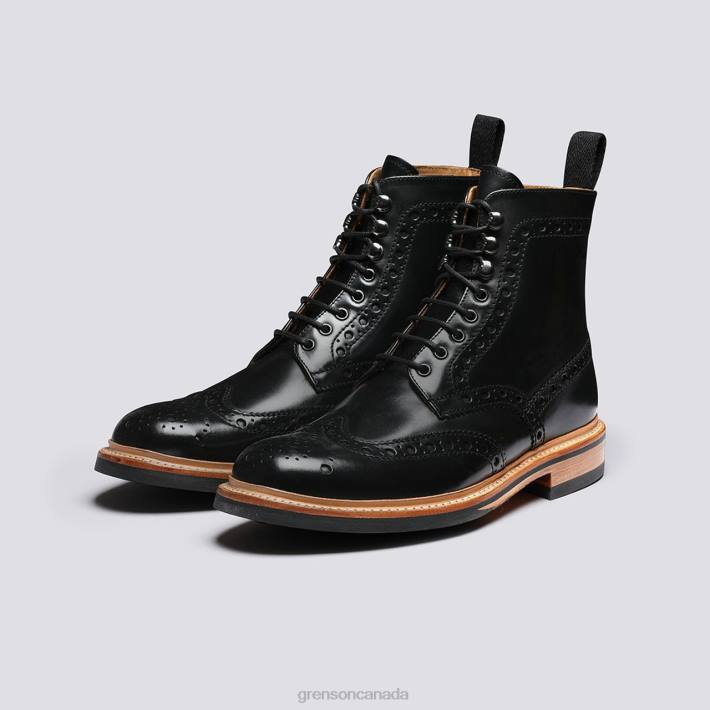 FRED Black 280D16 Men Grenson Boots