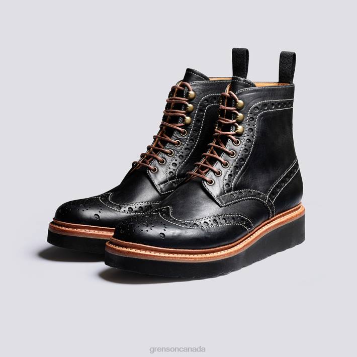 FRED Black 280D30 Men Grenson Boots
