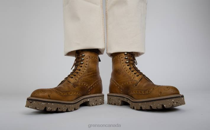 FRED Brown 280D28 Men Grenson Boots