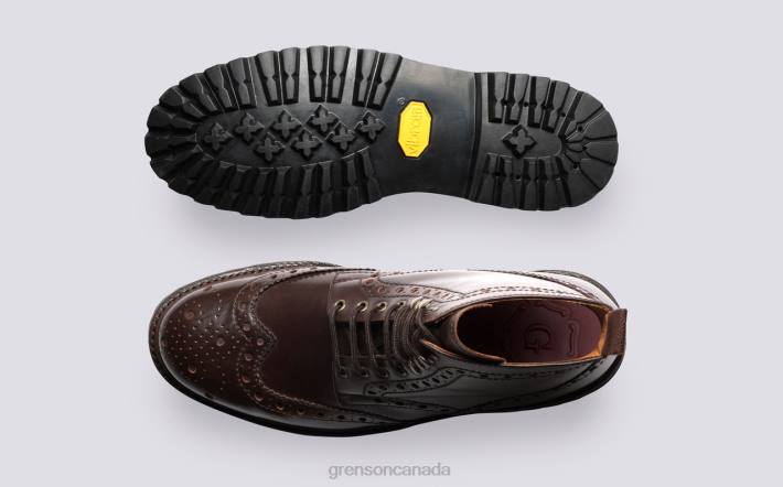 FRED Brown 280D32 Men Grenson Boots