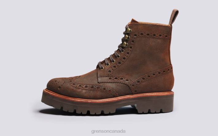 FRED Brown 280D54 Men Grenson Boots
