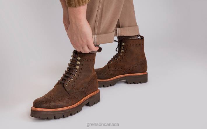 FRED Brown 280D54 Men Grenson Boots
