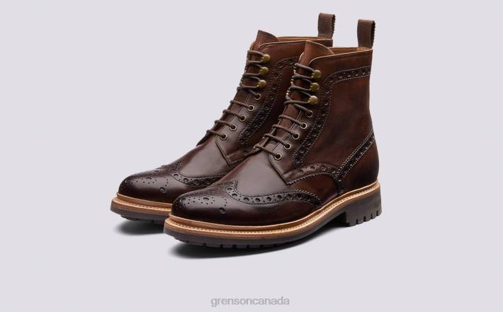 FRED Dark Brown 280D1 Men Grenson Boots