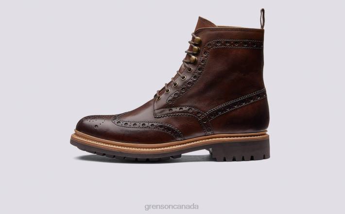 FRED Dark Brown 280D1 Men Grenson Boots