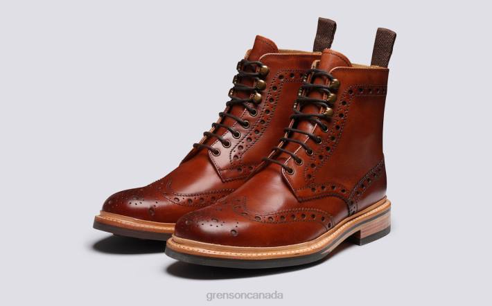 FRED Tan 280D33 Men Grenson Boots